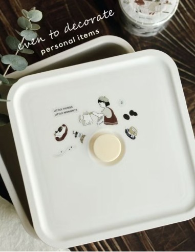 PET tape (Mate) Neko Cafe (Pre-cortado) | Teayou
