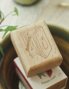 Sello de madera Immersion [Colección The Enchanted Library] | Teayou