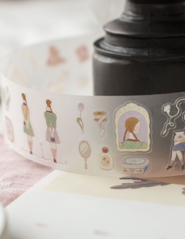 Bucle PET tape (Mate) Twins (Pre-cortado) | Teayou