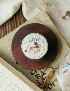 Loop The Enchanted Library PET Tape (Matte) (Kiss-cut) | Teayou