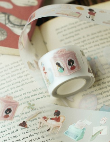 Loop The Enchanted Library PET Tape (Matte) (Kiss-cut) | Teayou