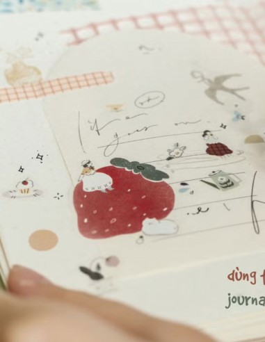 Bucle PET tape (Mate) Uchi no Neko my home cats (Pre-cortado) | Teayou