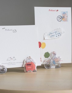 Cat & Mailbox Acrylic Clip Standee | Sho Little Happiness