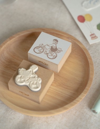 Kitty Mail Wood Stamp | Sho Little Happiness