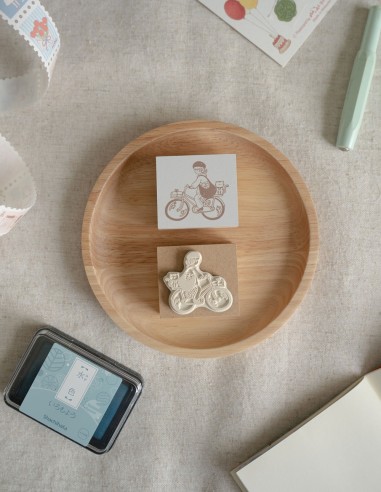 Kitty Mail Wood Stamp | Sho Little Happiness
