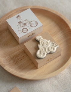 Woof Express Wood Stamp | Sho Little Happiness