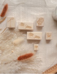 Monstera Wood Stamp | Sho Little Happiness