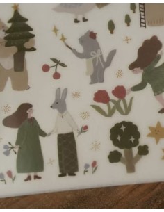 Dancing in the Forest Print-On Stickers | Ivy Snow