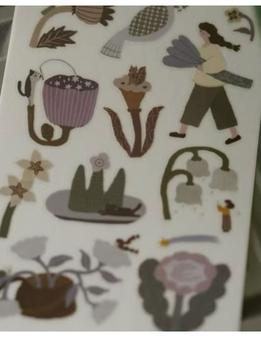 Pastoral Poetry Print-On Stickers | Ivy Snow
