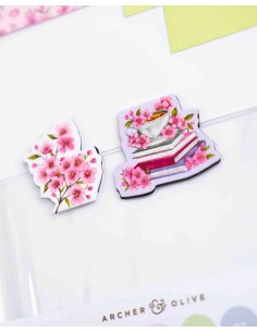 Abril Cherry Blossom Kit Club Mensual | Archer & Olive