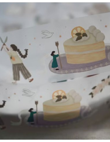 Lemon Tree PET tape (Matte) | Ivy Snow