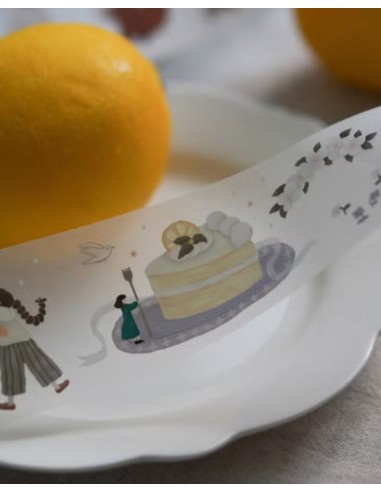 Lemon Tree PET tape (Matte) | Ivy Snow
