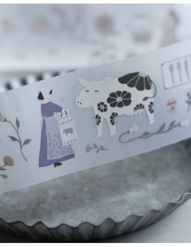 At The Farm PET tape (Matte) | Ivy Snow