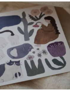 Tarjeta Postal My Little Garden | Ivy Snow