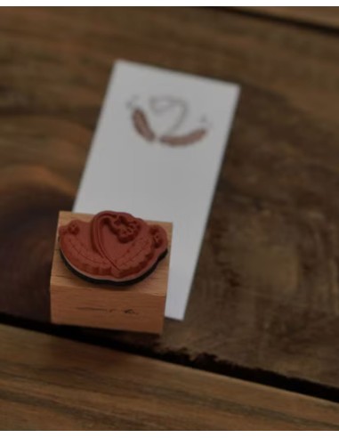 Flower Wood Stamp | Ivy Snow