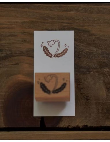 Sello de madera Flower | Ivy Snow