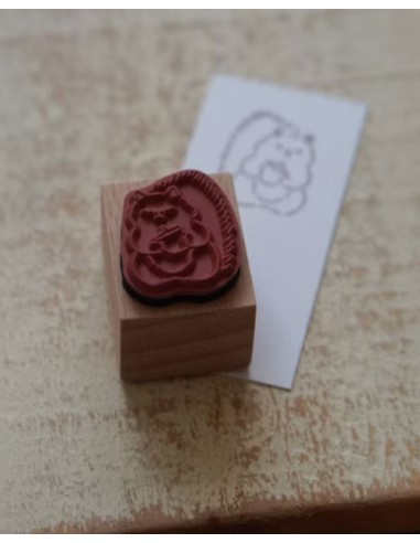 Squirrel Wood Stamp | Ivy Snow