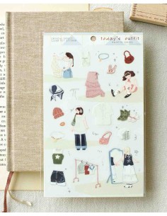 Pegatinas Today's Outfit | Teayou