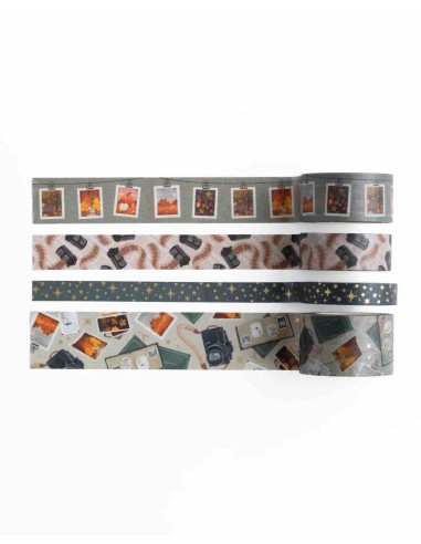 Pack de Washi tapes Vintage Camera | Archer & Olive