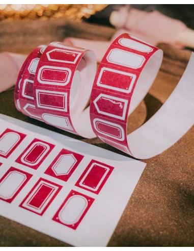 Set de 5 Rollos de Etiquetas | Meow Illustration