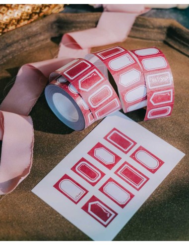 Set de 5 Rollos de Etiquetas | Meow Illustration