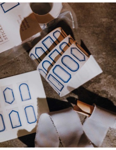 Set de 5 Rollos de Etiquetas | Meow Illustration
