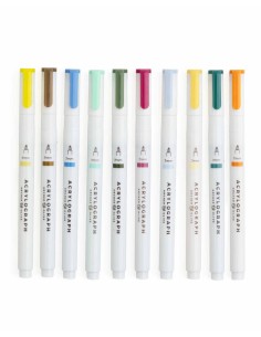 Rotuladores Acrylograph Night Blooms 0.7mm | Archer & Olive