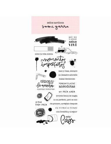 Momentos Imperfectos Stamp Set | Sami Garra