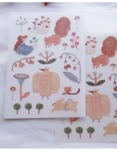 Blooming Print-On Stickers | Ivy Snow