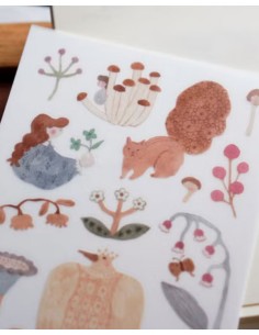 Blooming Print-On Stickers | Ivy Snow