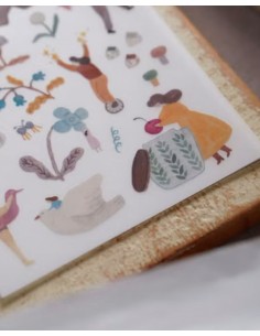 A Lovely Day Print-On Stickers | Ivy Snow