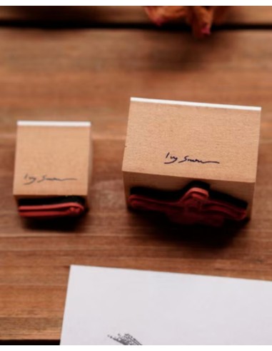 Shooting Star A Set of 2 Wood Stamps | Ivy Snow