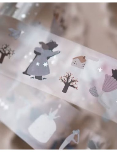 Loop Daydream PET tape (Glossy) | Ivy Snow