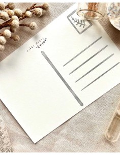 Tarjeta Postal Green Butterfly | Nikki Dotti