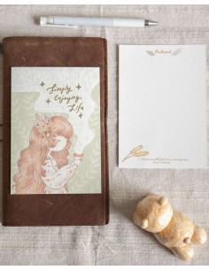 Tarjeta Postal Simply Enjoying Life | Sho Little Happiness
