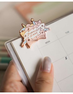 Journaling Lover Pin Make a Wish | Sho Little Happiness