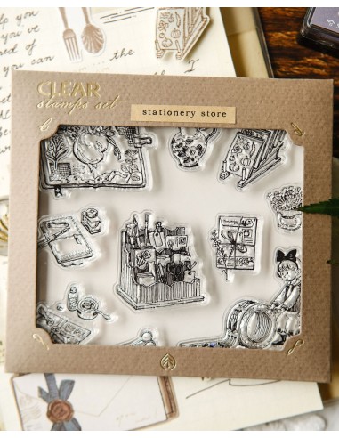 Set de Sellos Stationery Store | Teayou