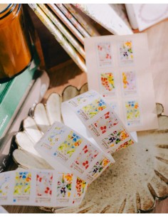 Luminous Label Sticker Roll | Meow Illustration