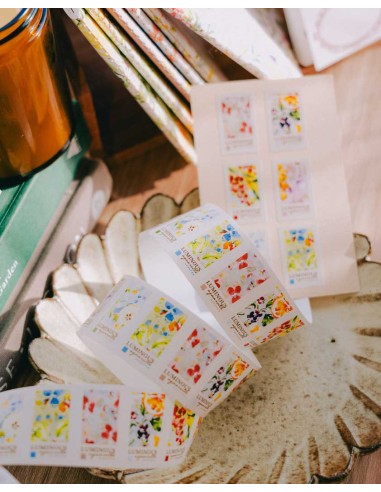 Luminous Label Sticker Roll | Meow Illustration