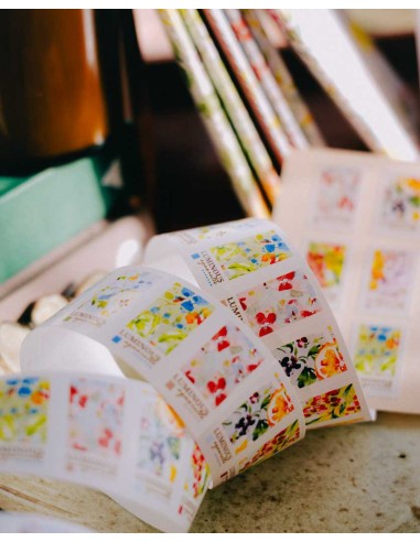 Luminous Label Sticker Roll | Meow Illustration