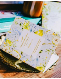 Libreta Passport Peary Lemon (con Gold Foil) | Meow Illustration