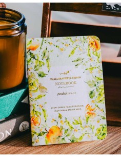Libreta Passport Wild Orange Blossoms (con Gold Foil) | Meow Illustration